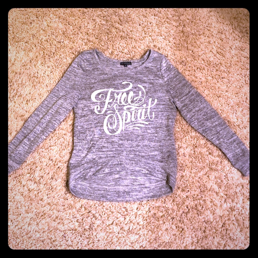 Free spirt sweater